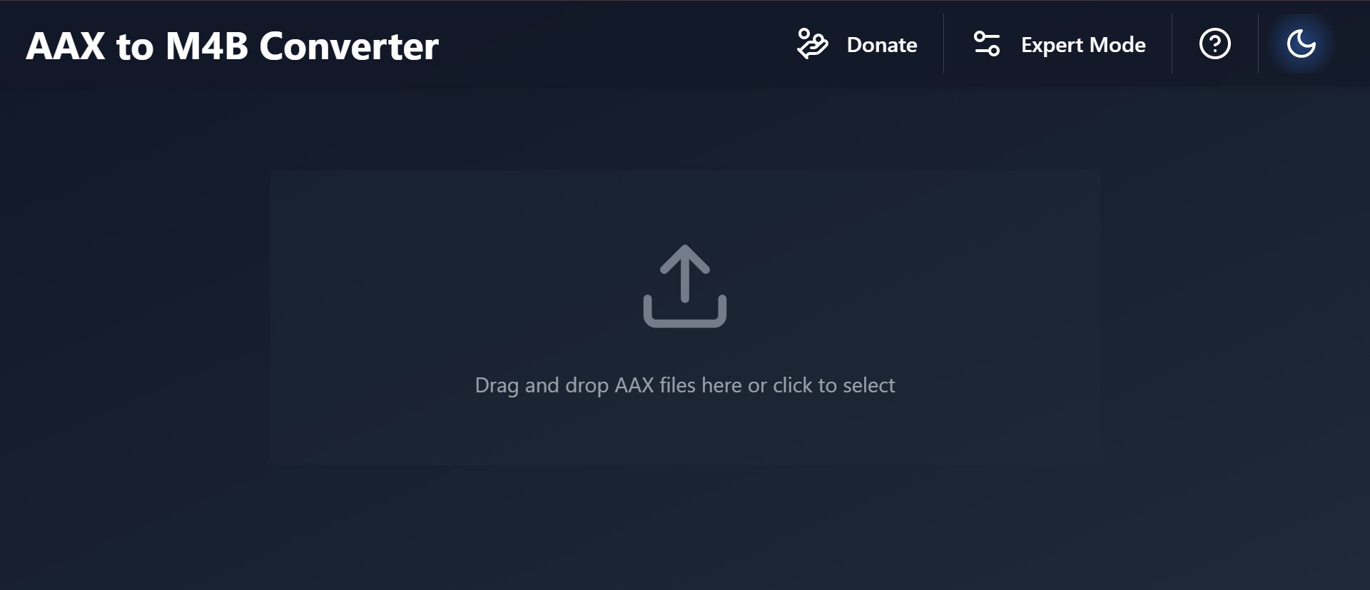 free Audible converter: audible-tools.kamsker.at