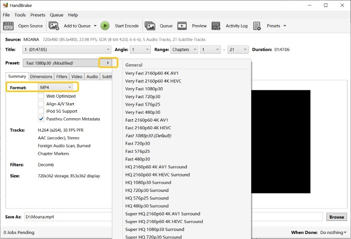 How to rip Blu-ray to Wii using MakeMKV + HandBrake
