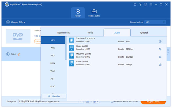 Comment extraire un DVD en MP3 avec HandBrake ?