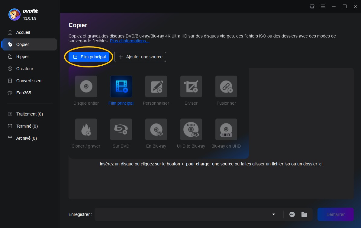 guide sur comment copier dvd sur PC windows 10