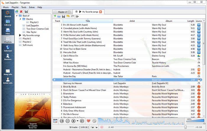 Top 10 des meilleurs lecteurs de musique pour Windows 10:9. Clementine