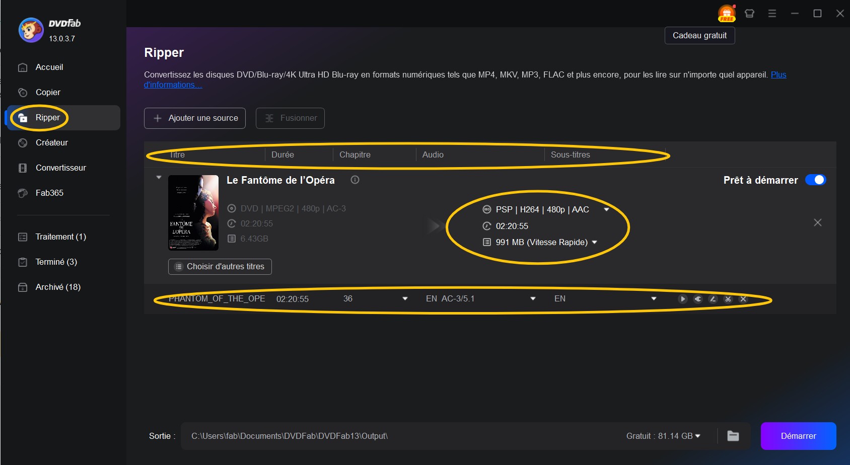 Comment utiliser DVDFab DVD Ripper ?