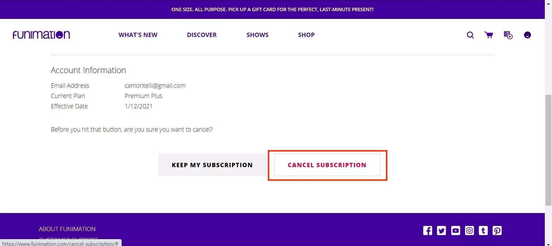 how to cancel funimation subscription:1. How to cancel your Funimation subscription when you signed in via Funimation Website