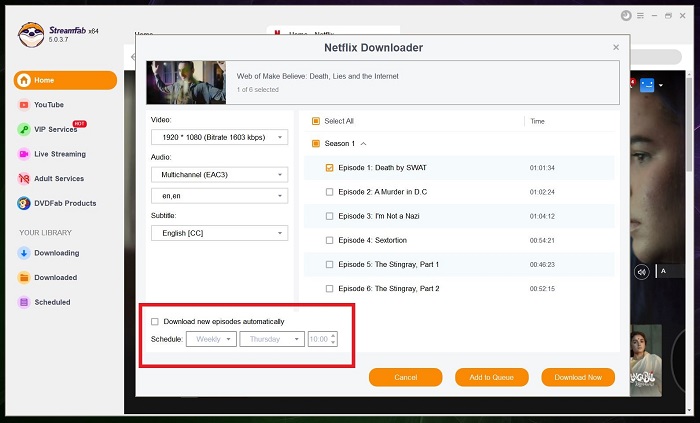 how to cancel netflix:Bonus: Download Netflix Content for Offline Viewing Using StreamFab Netflix Downloader