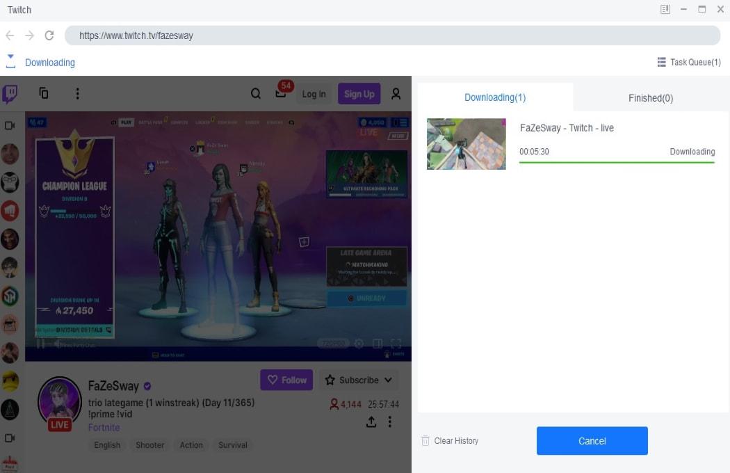 how to save streams on twitch:Way 3: Use Third-party Software to Download Twitch Videos