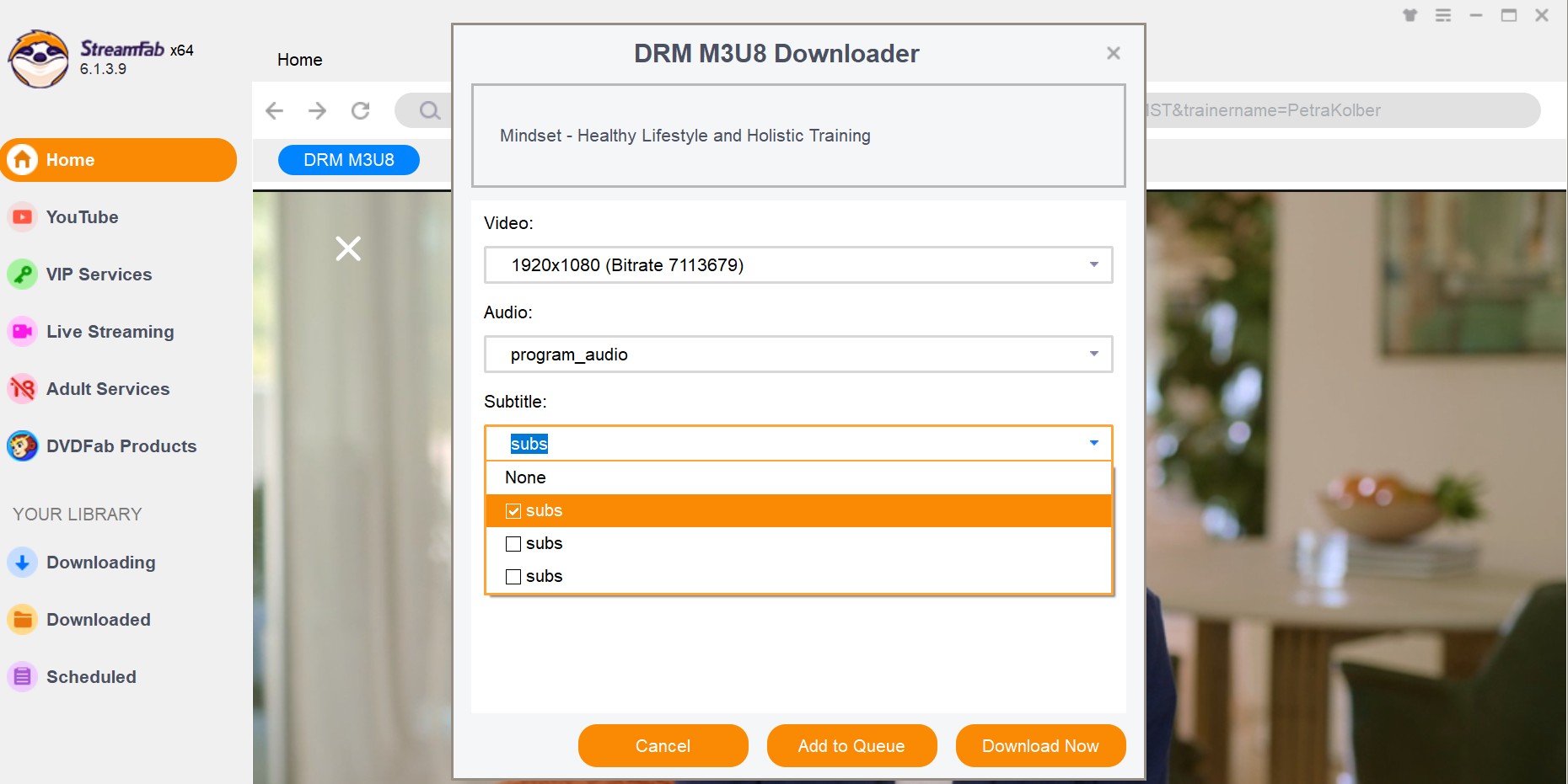 M3U8 downloader:1. M3U8 Downloader for Windows and Mac: StreamFab M3U8 Downloader