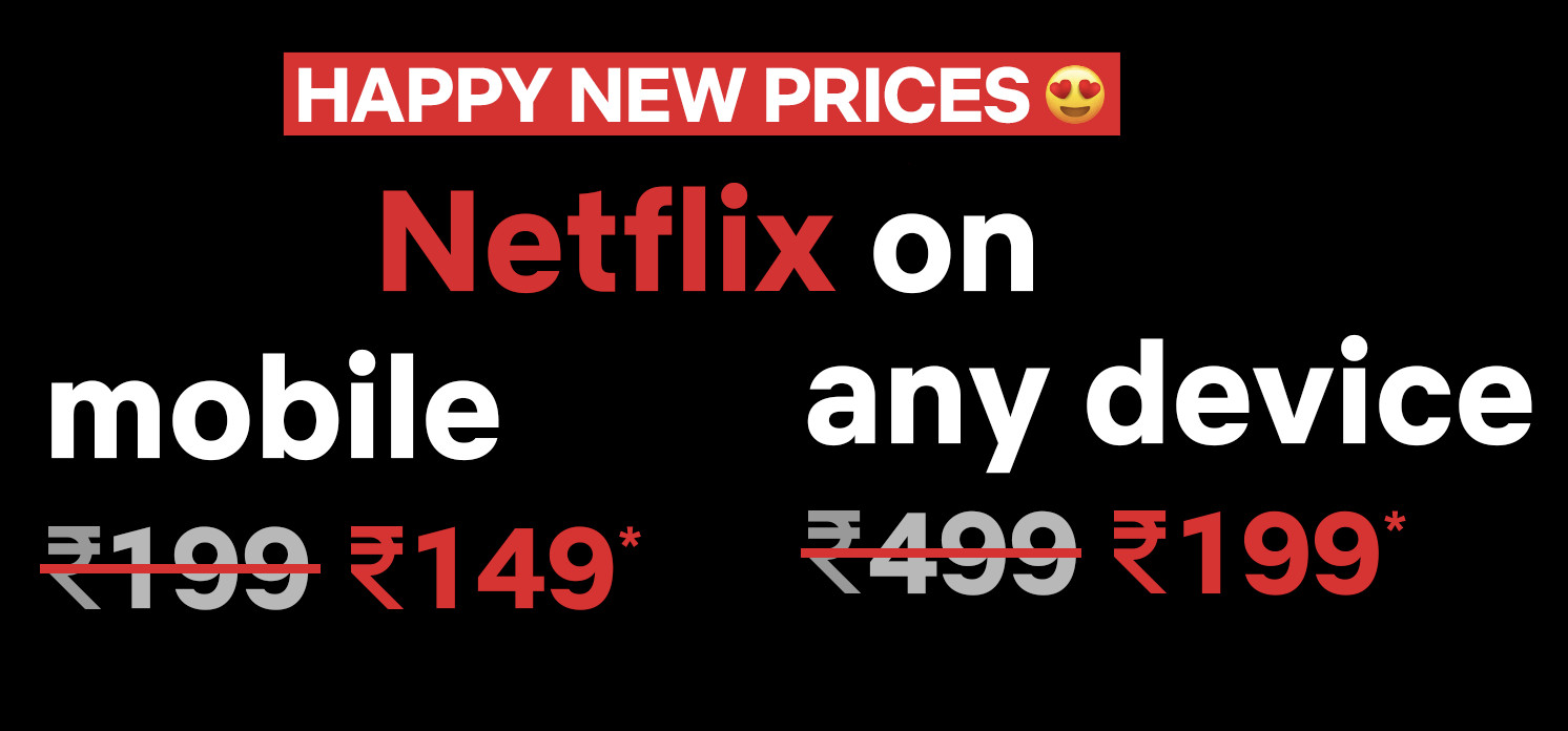 netflix plans india