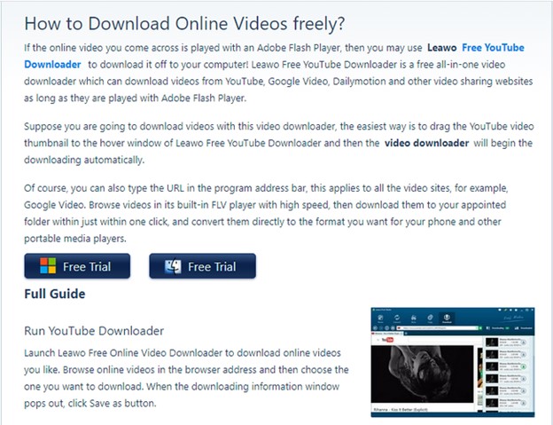 how to save a video from twitter with Leawo Video Downloader