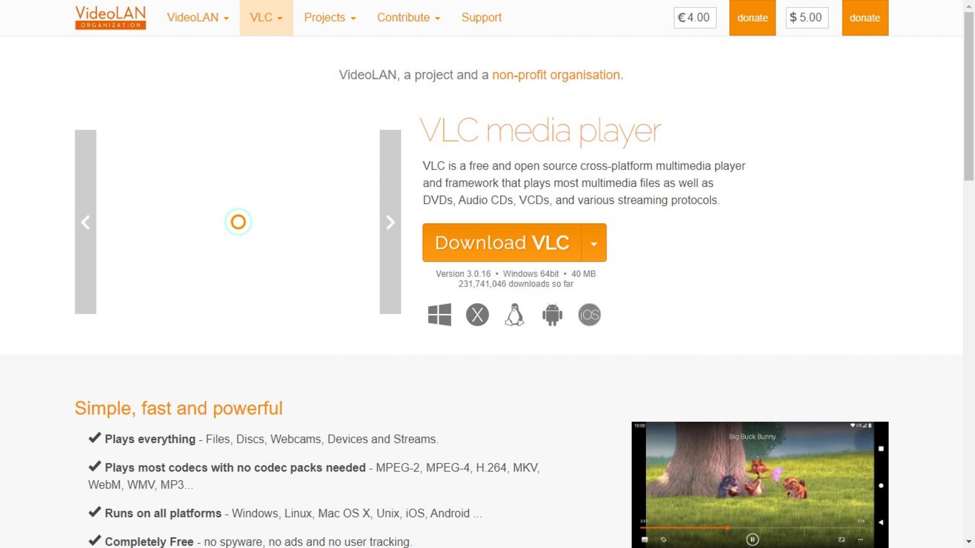 ts video:VLC Media Player