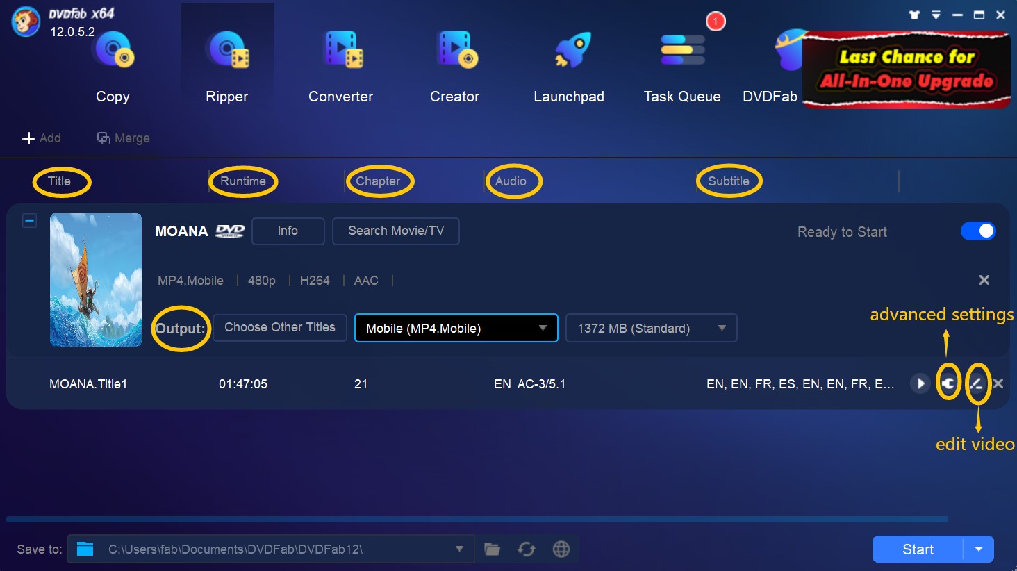 winxdvd:How to Use DVDFab DVD Ripper?