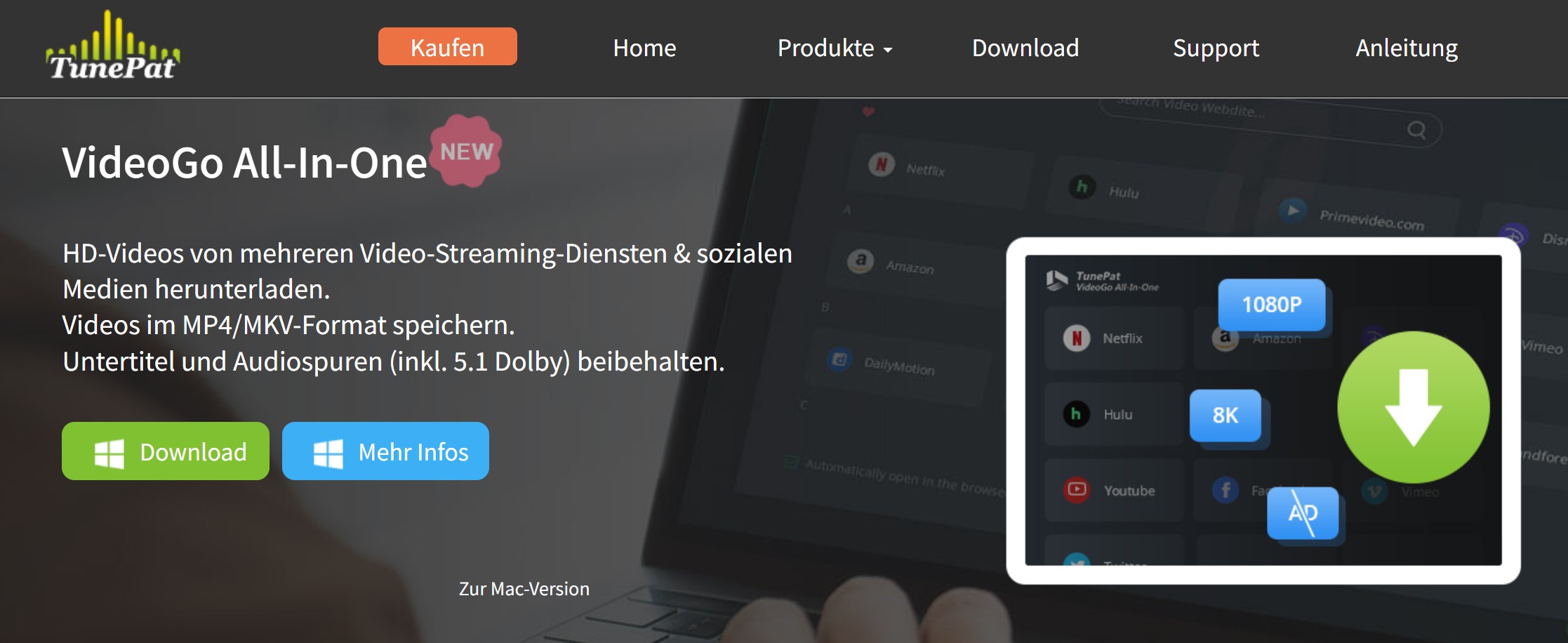 Empfehlung für ein Tool zum Entfernen von Video-DRM