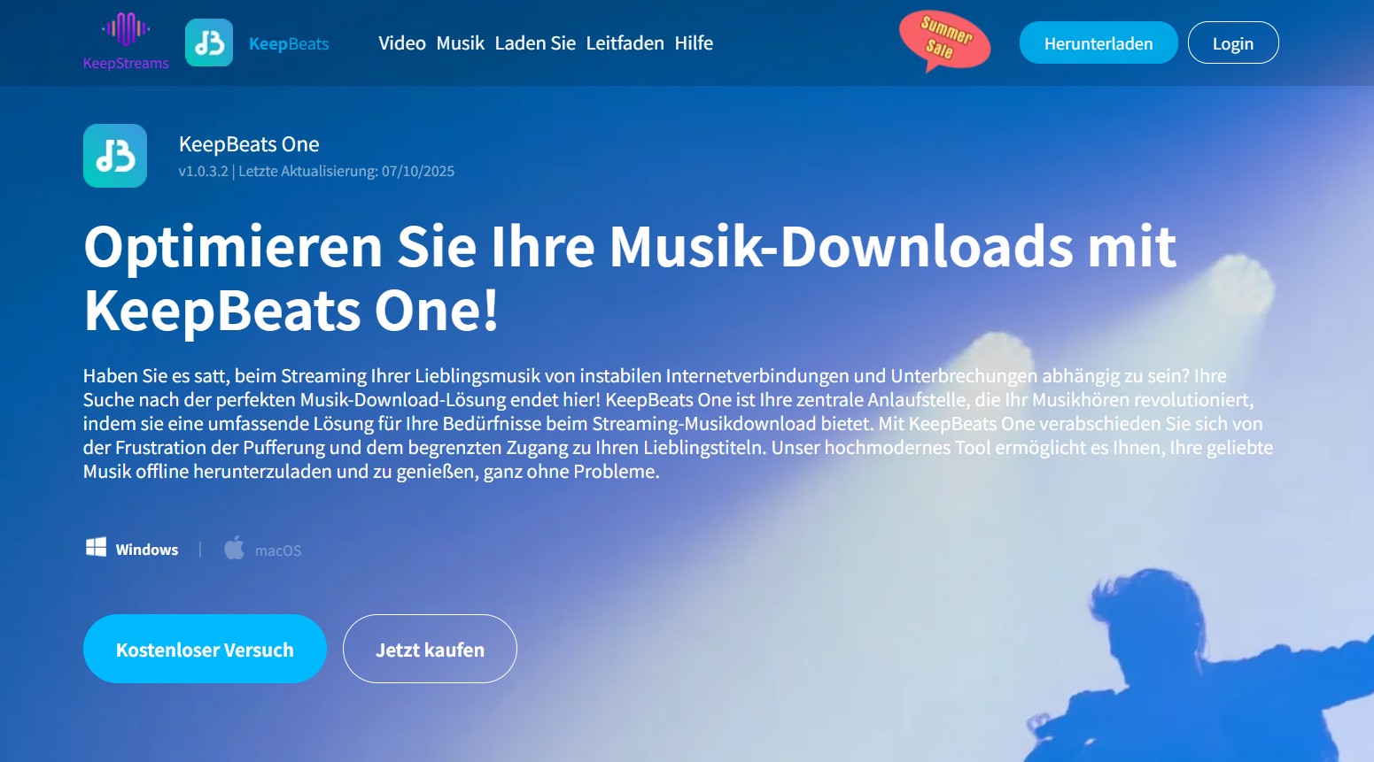 Beste Alternative zu NoteBurner Music Converter: KeepBeats Music Converter