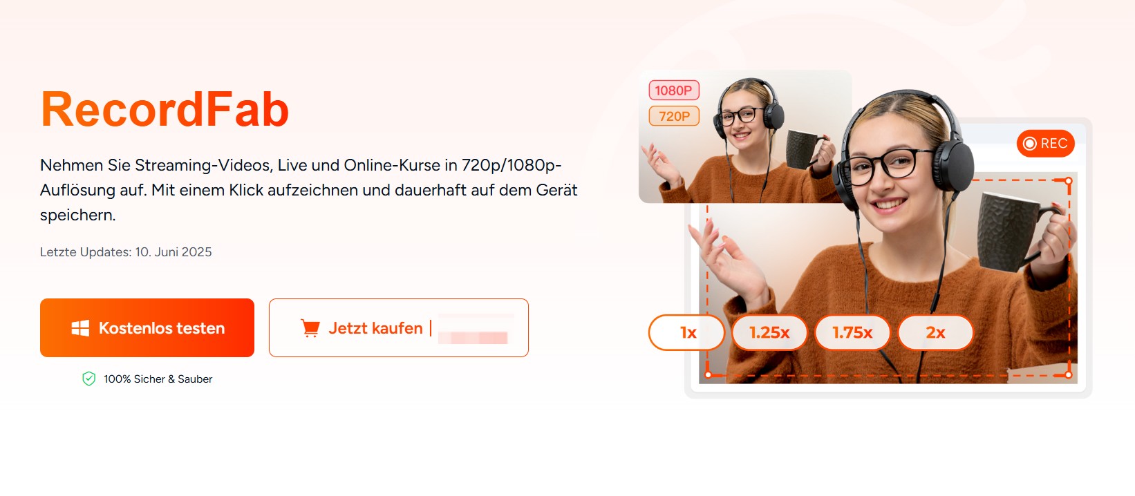 Nutzung andere RTL Plus Aufnahme-Software aus Drittanbietern: RecordFab
