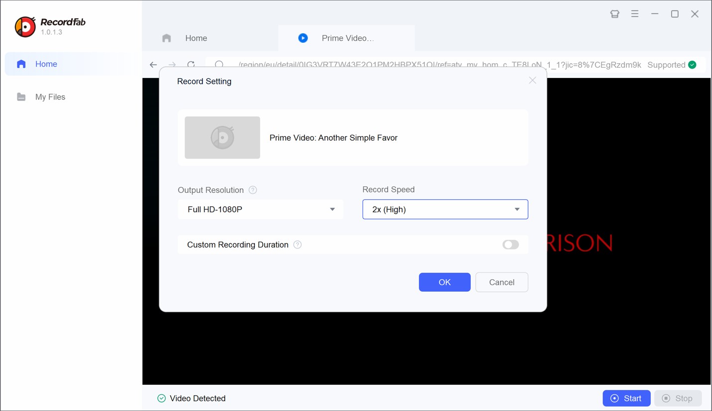 The Best Ways to Screen Record Protected Videos on PC: steps of recordfab