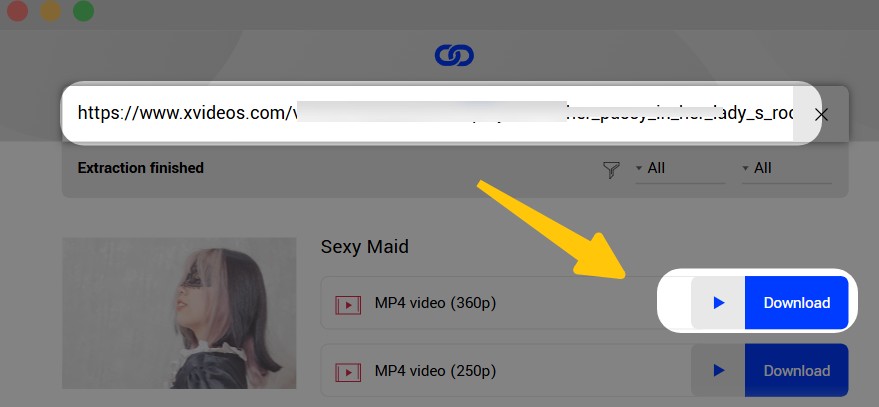 use Locoloader to download from xvideos