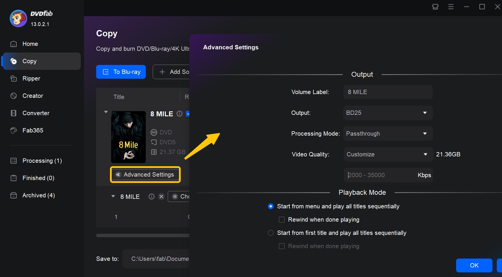 how to convert dvd to blu ray with dvdfab