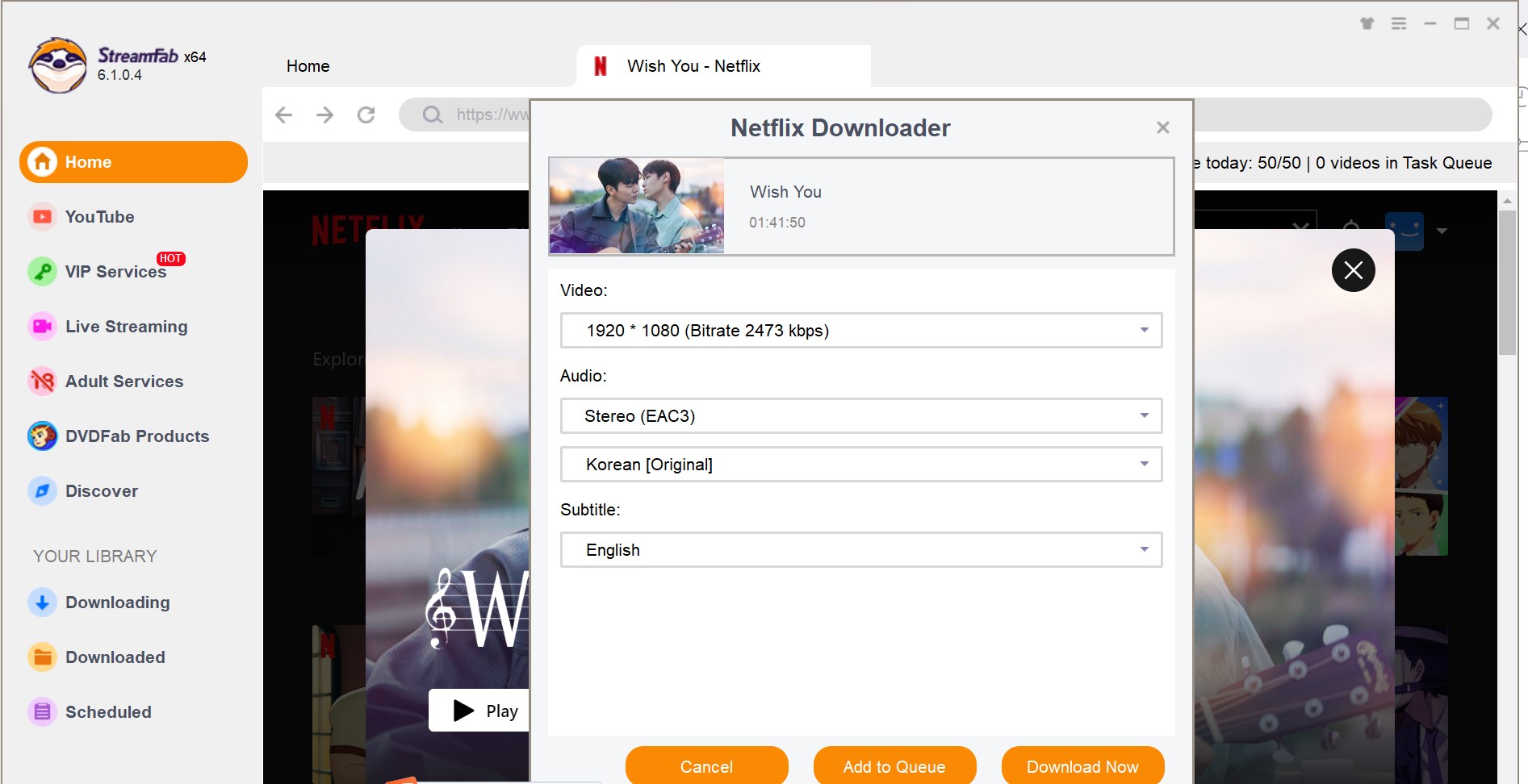 download bl animes on netflix with StreamFab